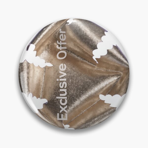Item preview, Golden exclusive offer sticker with torn edges and shiny surface designed and sold by Creative88Art.