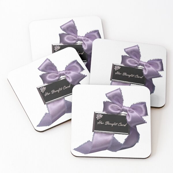 Item preview, Elegant gift card with purple ribbon and flower accent designed and sold by Creative88Art.
