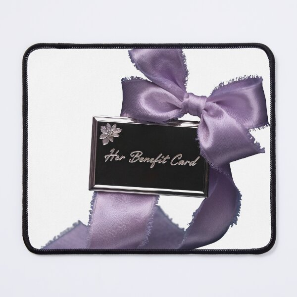 Item preview, Elegant gift card with purple ribbon and flower accent designed and sold by Creative88Art.