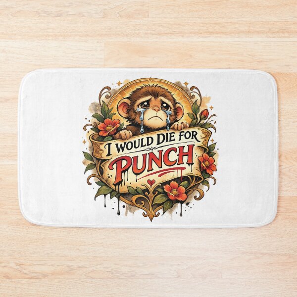 Item preview, Punck Monkey - Kawaii Crying Monkey I Would Die For Punch Sparkle Meme designed and sold by akiotatsuo.