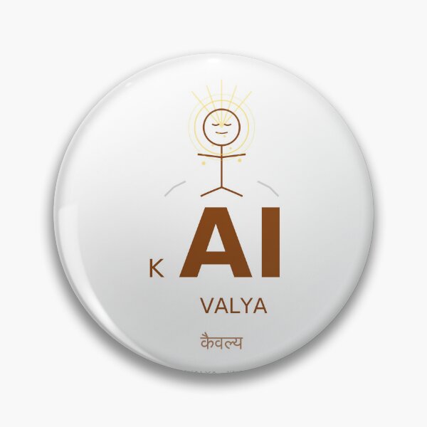 Item preview, KAIVALYA AI | Sanskrit Word for Liberation Freedom | Philosophy Tech Design designed and sold by AIDressCode.