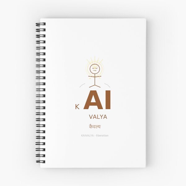 Item preview, KAIVALYA AI | Sanskrit Word for Liberation Freedom | Philosophy Tech Design designed and sold by AIDressCode.