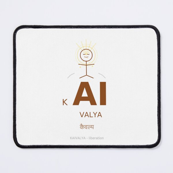 Item preview, KAIVALYA AI | Sanskrit Word for Liberation Freedom | Philosophy Tech Design designed and sold by AIDressCode.