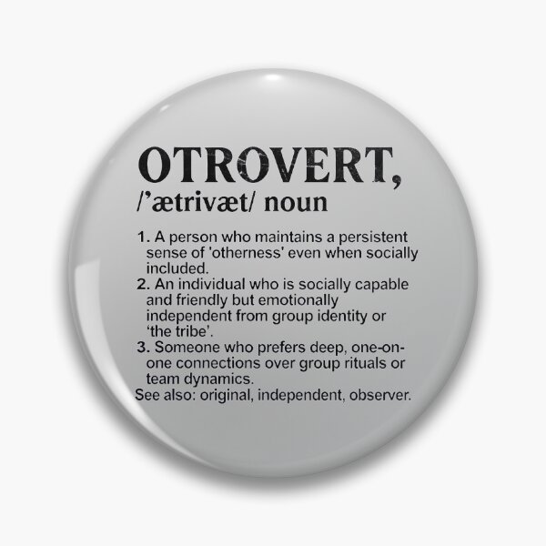 Item preview, Otrovert - a dictionary definition  designed and sold by Kludoman.