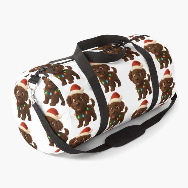 Item preview, Christmas Curly Coated Retriever designed and sold by Sillytoe.