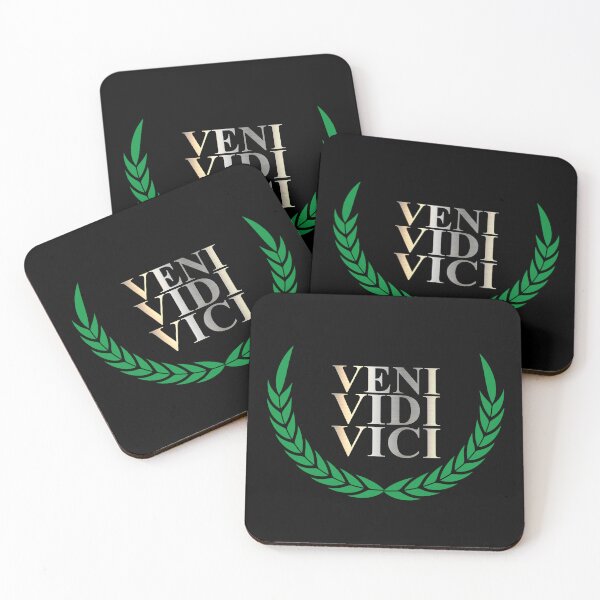 Item preview, Veni Vidi Vici Metallic Laurel Minimalist Design designed and sold by NNAANN.