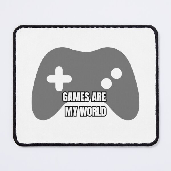 Item preview, GAMES ARE MY WORLD designed and sold by CoffeeCat110.