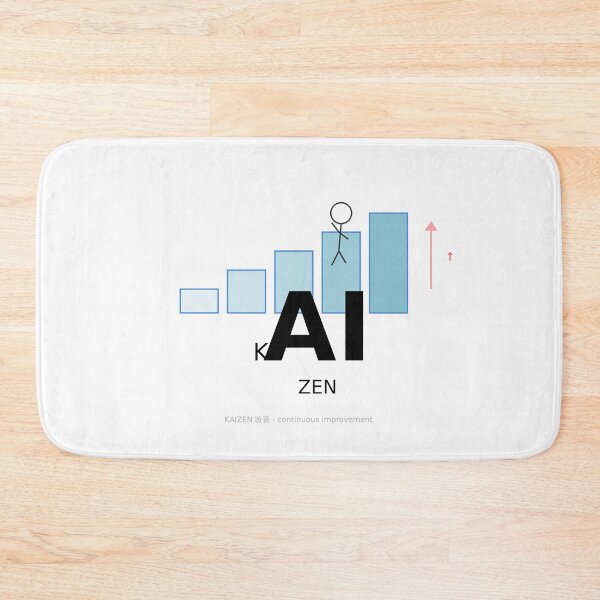 Item preview, KAIZEN AI | Japanese Continuous Improvement Philosophy | Tech Gift designed and sold by AIDressCode.