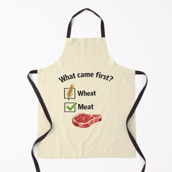 Item preview, What Came First? Meat - Funny Carnivore Diet Keto Checkbox Design designed and sold by zibziby.