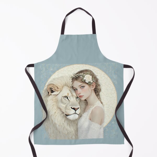 Item preview, The girl and the lion. designed and sold by Natalia-Vlad.
