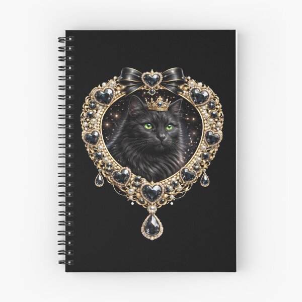 Item preview, Obsidian Black Cat Queen Gothic Sticker designed and sold by ArcanePrintsxo.