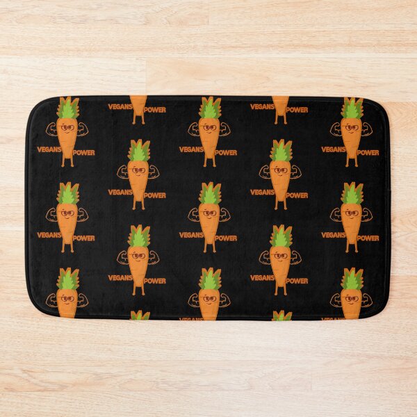 Item preview, Vegans Power Carrot Lifting Weights Gym Vegetarianism designed and sold by ArtStudiobyIta.