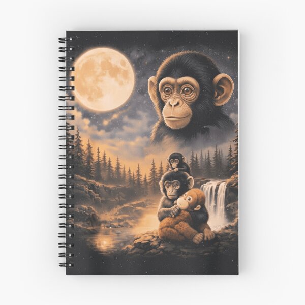 Item preview, Punch Monkey Moon Estética retro animal vintage de los 90 designed and sold by VGAfanatic.
