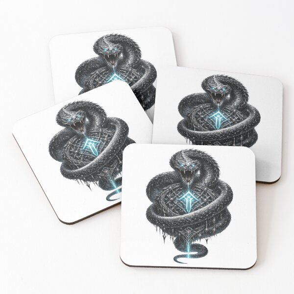 Item preview, Frozen Serpent Sigil – Dark Norse Power designed and sold by HejStudio.