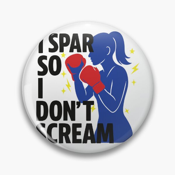 Item preview, I Spar so I Don't Scream designed and sold by AbstractArielle.