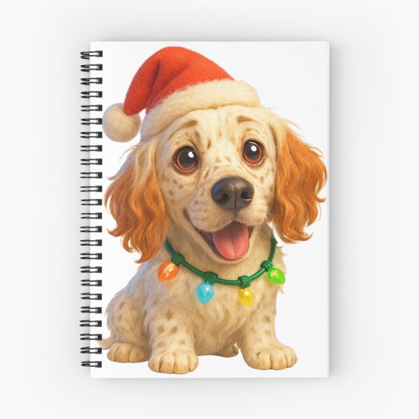 Item preview, Christmas English Setter designed and sold by Sillytoe.