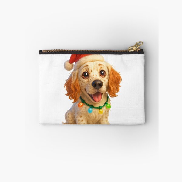 Item preview, Christmas English Setter designed and sold by Sillytoe.