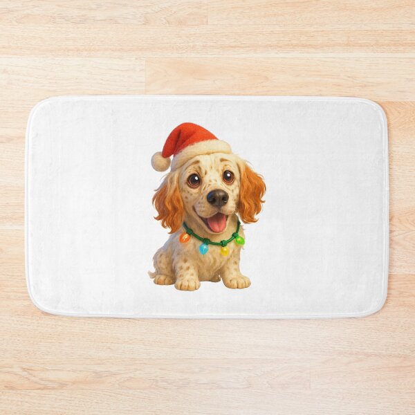 Item preview, Christmas English Setter designed and sold by Sillytoe.