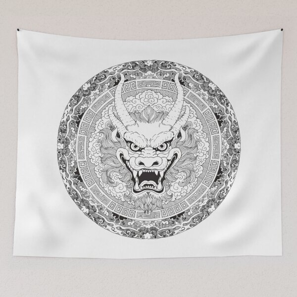 Item preview, Dragon mandala - exotic and exclusive designed and sold by Anime9122.