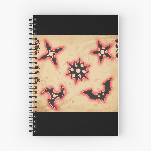Item preview, Shinobi Arsenal: Red Glow Shuriken Weapon Art designed and sold by SakuraVibes.
