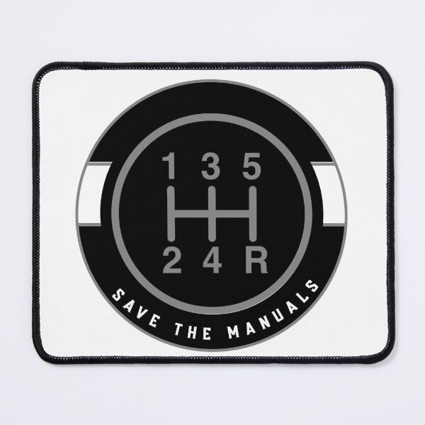 Item preview, Save The Manuals Funny Manual Transmission Stick Shift Gearhead Racing designed and sold by CarantinedChaos.