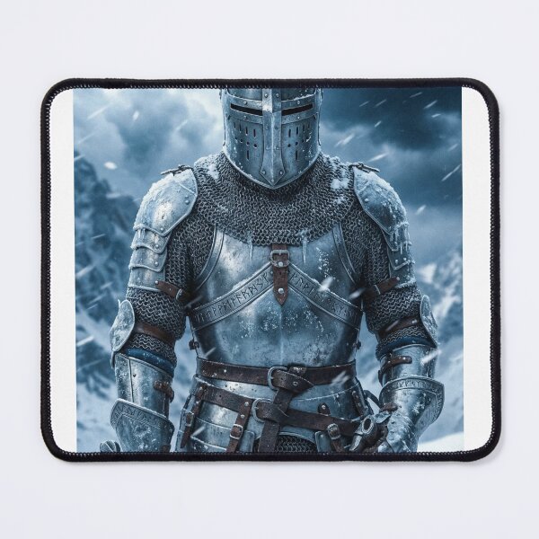 Item preview, Medieval Knight Snowstorm designed and sold by NEONOVAX.