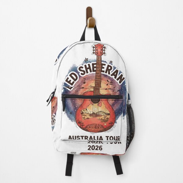 Item preview, Ed Sheeran Australia Tour 2026 – Watercolor Guitar & Sydney Skyline Souvenir designed and sold by Dimu Co..