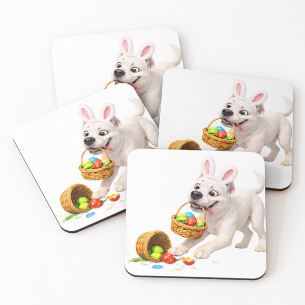 Item preview, Easter Dogo Argentino designed and sold by Sillytoe.