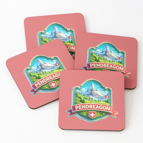 Item preview, Trolltunga Sky Cliff – Cute 3D Pendragon Hobby Style Label with Norway Flag  designed and sold by PaintMeWorld.