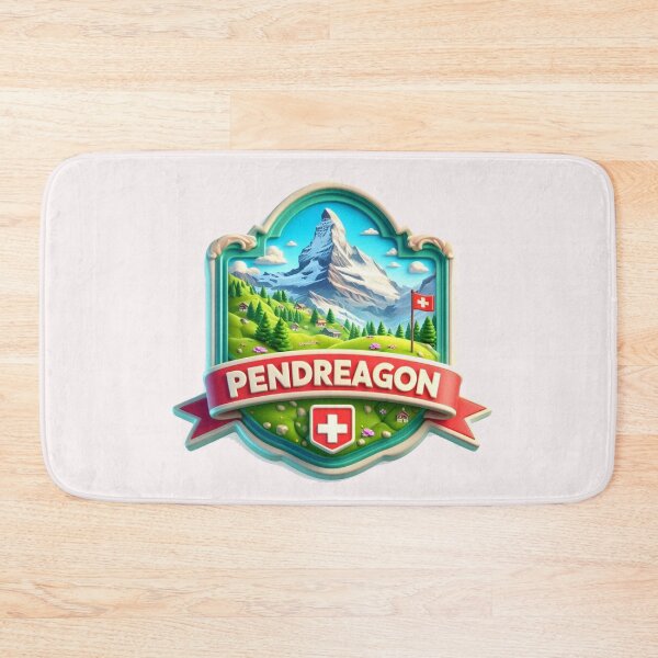 Item preview, Trolltunga Sky Cliff – Cute 3D Pendragon Hobby Style Label with Norway Flag  designed and sold by PaintMeWorld.