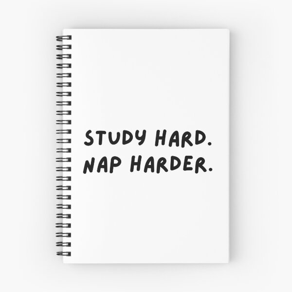 Item preview, Study Hard. Nap Harder. designed and sold by whygracie.