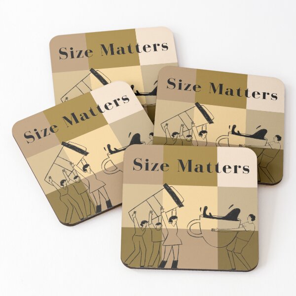 Item preview, Size matters designed and sold by TheScarlettHead.