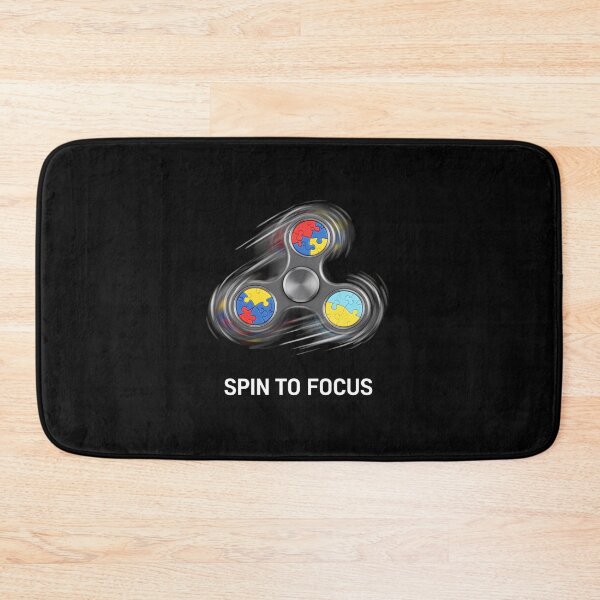 Item preview, Autism Fidget Spinner Shirt | Spin To Focus Puzzle Toy designed and sold by MotivAura.