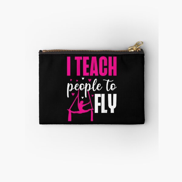 Item preview, I Teach People To Fly Aerialists Acrobat Gymnast designed and sold by Goleon12.