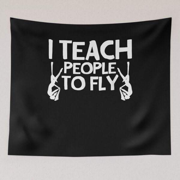 Item preview, I Teach People To Fly Arealist Aerial Silks designed and sold by Goleon12.