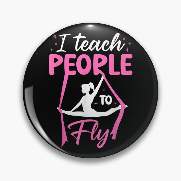 Item preview, I Teach People To Fly Gymnast Women Girls Acrobat Sport designed and sold by Goleon12.