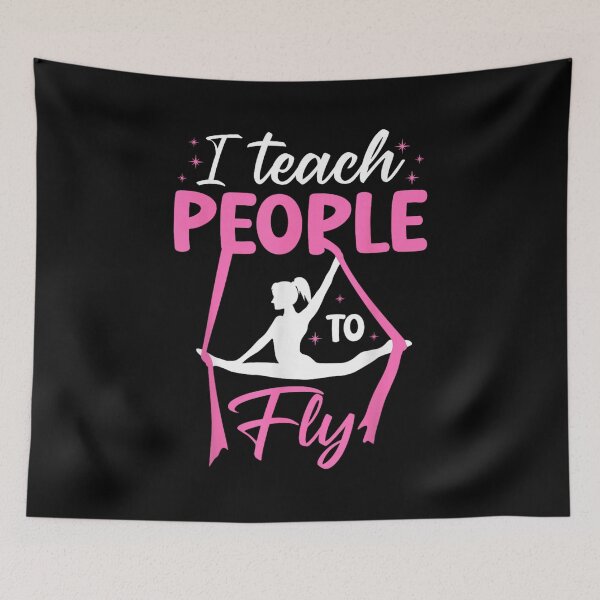 Item preview, I Teach People To Fly Gymnast Women Girls Acrobat Sport designed and sold by Goleon12.