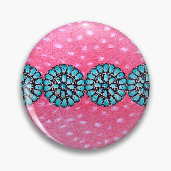 Item preview, Western Turquoise and Fawn Print designed and sold by Gunners Inspirations.