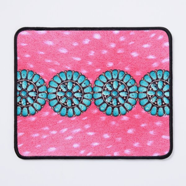Item preview, Western Turquoise and Fawn Print designed and sold by Gunners Inspirations.