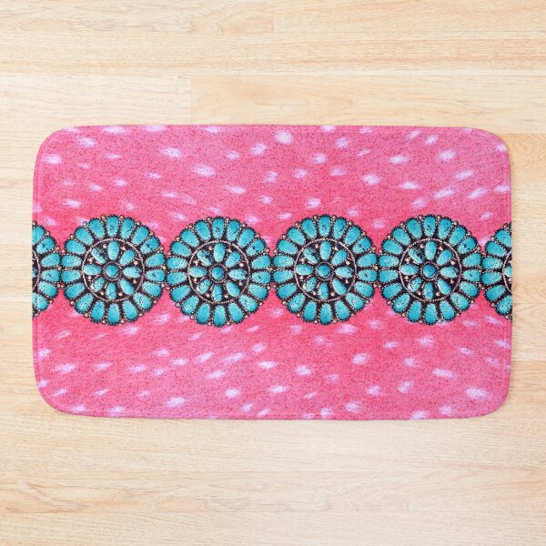 Item preview, Western Turquoise and Fawn Print designed and sold by Gunners Inspirations.