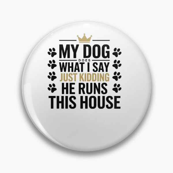 Artikelvorschau, Lustiges T-Shirt für Hundebesitzer: Mein Hund regiert dieses Haus entworfen und verkauft von Tee Daddy's .