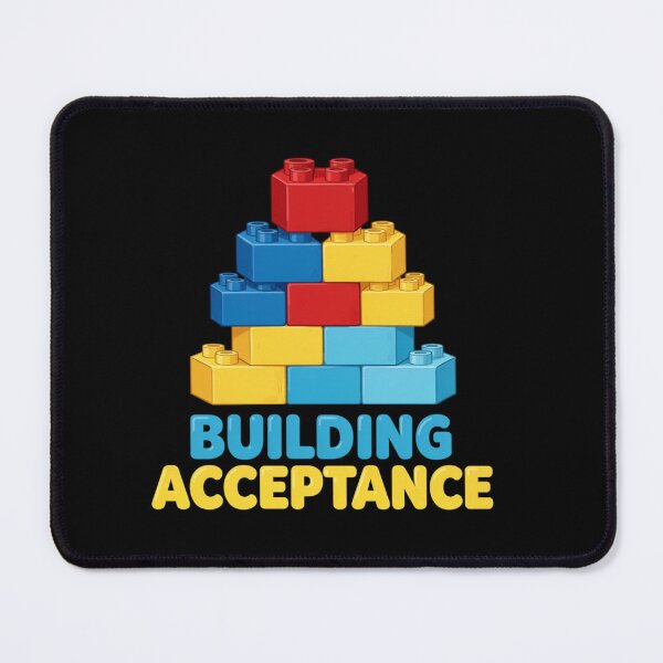 Item preview, Autism Building Blocks Shirt | Building Acceptance Toy Bricks designed and sold by MotivAura.