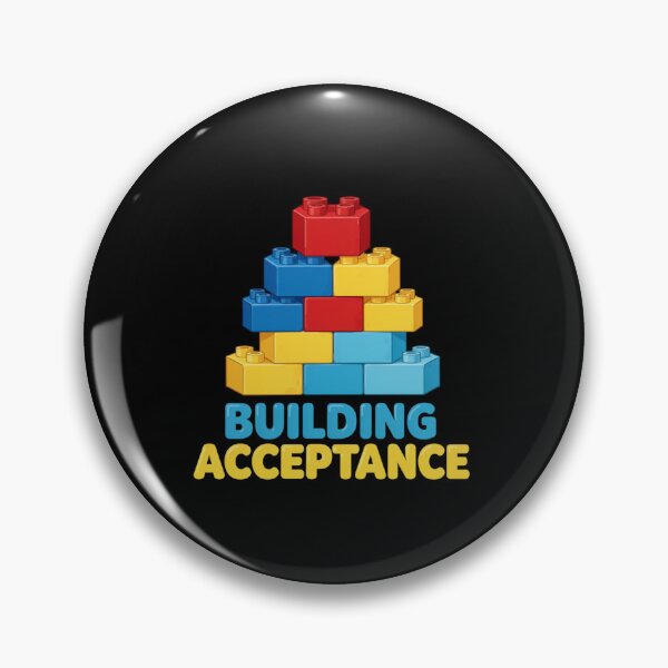 Item preview, Autism Building Blocks Shirt | Building Acceptance Toy Bricks designed and sold by MotivAura.
