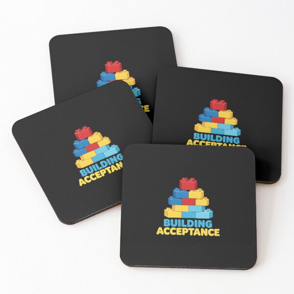 Item preview, Autism Building Blocks Shirt | Building Acceptance Toy Bricks designed and sold by MotivAura.
