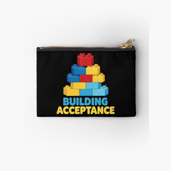 Item preview, Autism Building Blocks Shirt | Building Acceptance Toy Bricks designed and sold by MotivAura.