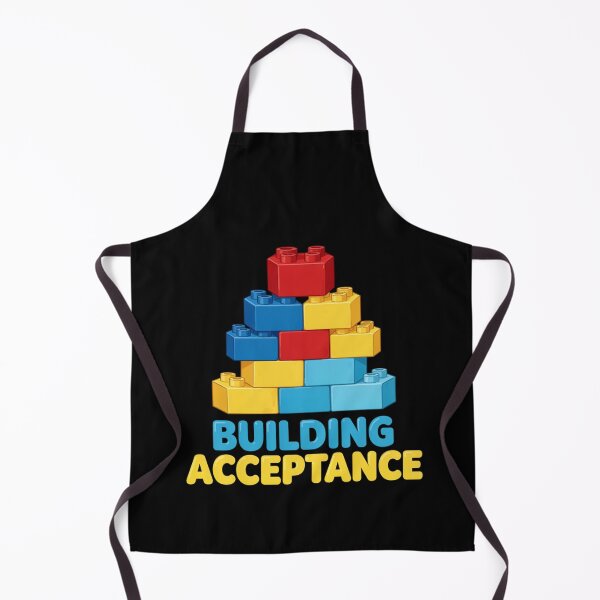 Item preview, Autism Building Blocks Shirt | Building Acceptance Toy Bricks designed and sold by MotivAura.