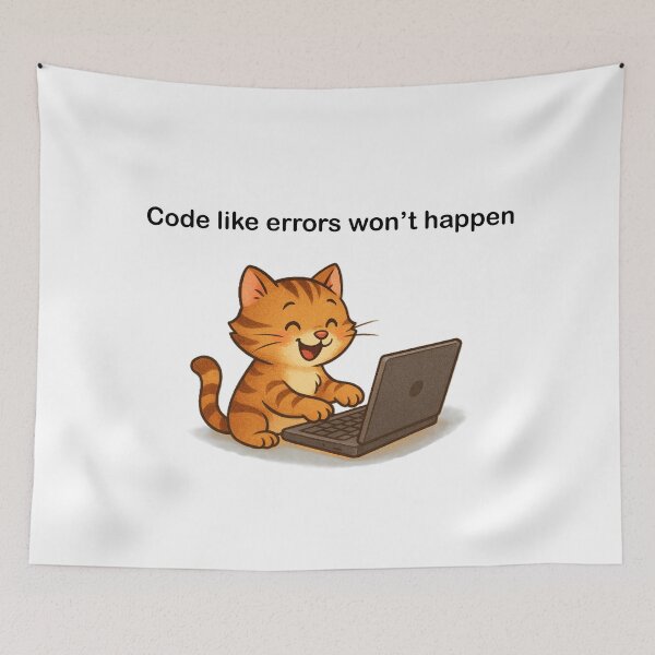 Item preview, Code like errors won't happen designed and sold by No Scuffs.