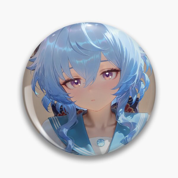 Item preview, Ganyu Genshin Impact Classroom Quiet Mood designed and sold by mildaclairmo.