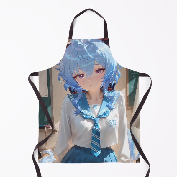 Item preview, Ganyu Genshin Impact Classroom Quiet Mood designed and sold by mildaclairmo.