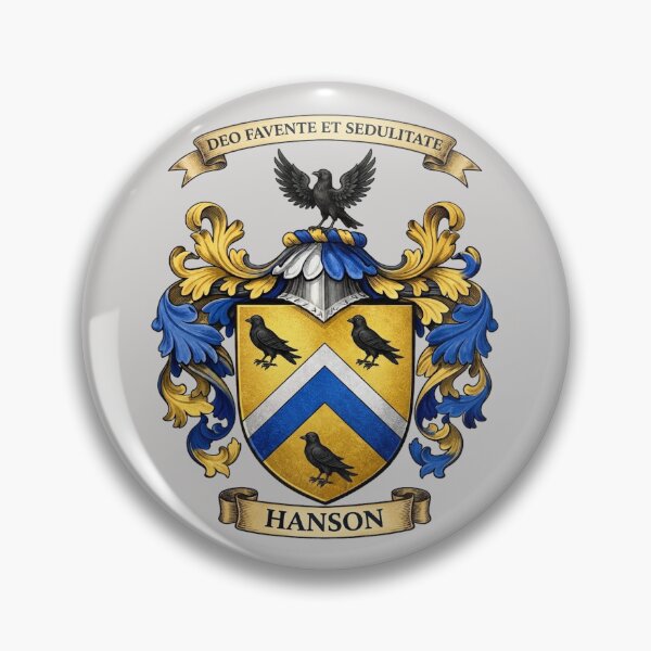 Item preview, The Hanson Family Coat of Arms designed and sold by BagTown Clans.